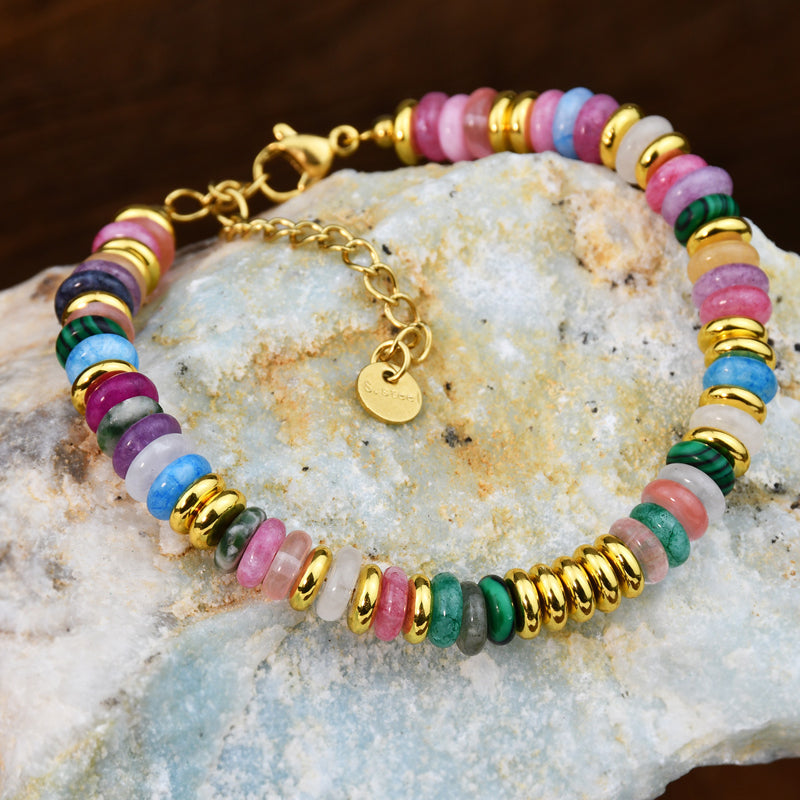 ✨ Bracciale di perle stile bohemien