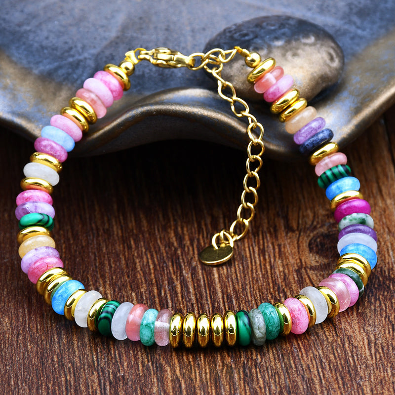 ✨ Bracciale di perle stile bohemien