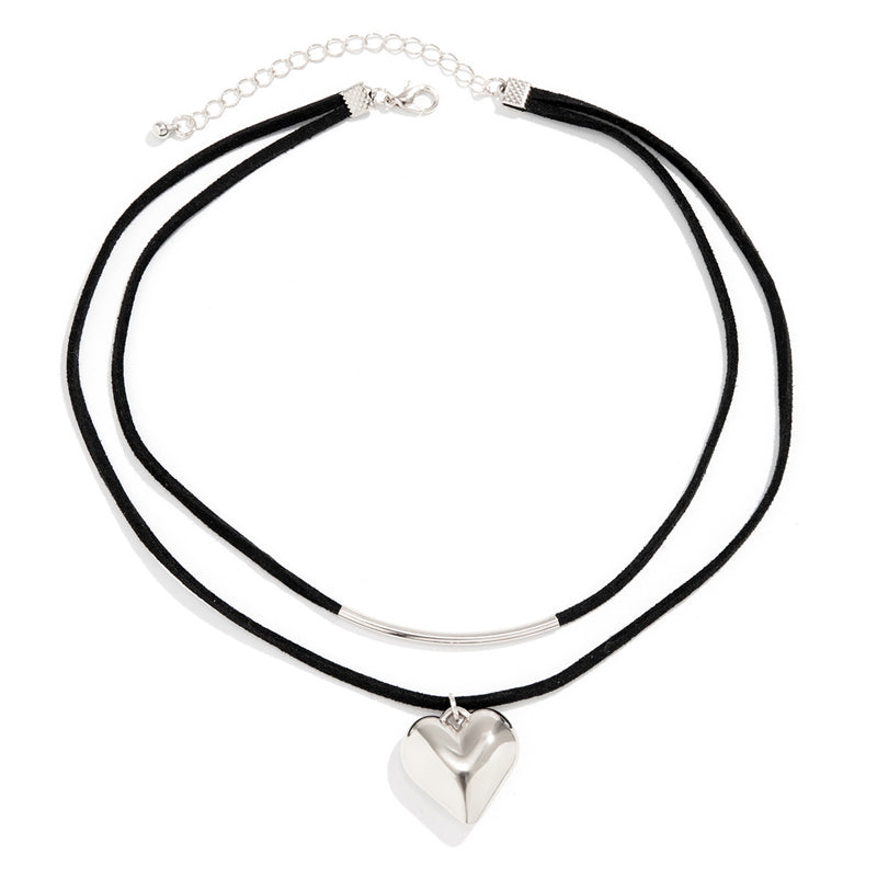 Collana con pendente a cuore