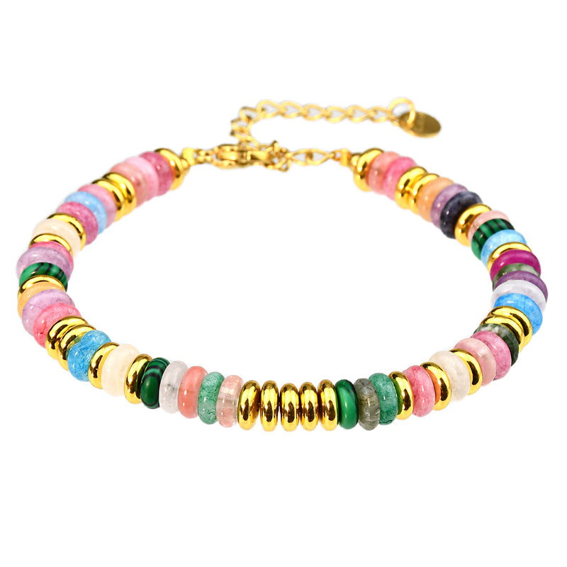 ✨ Bracciale di perle stile bohemien