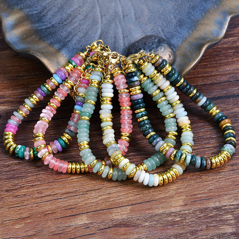 ✨ Bracciale di perle stile bohemien