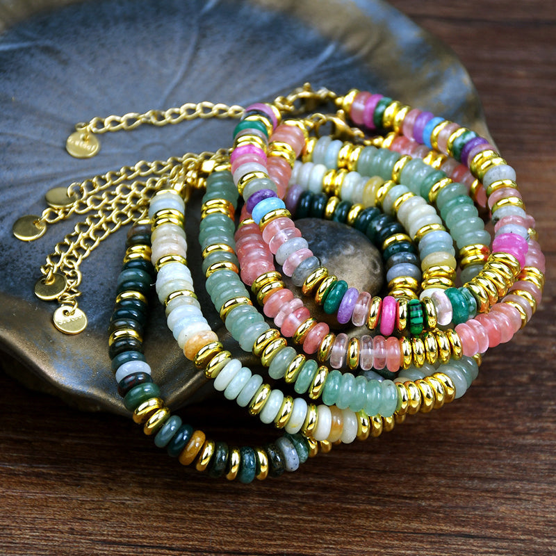 ✨ Bracciale di perle stile bohemien