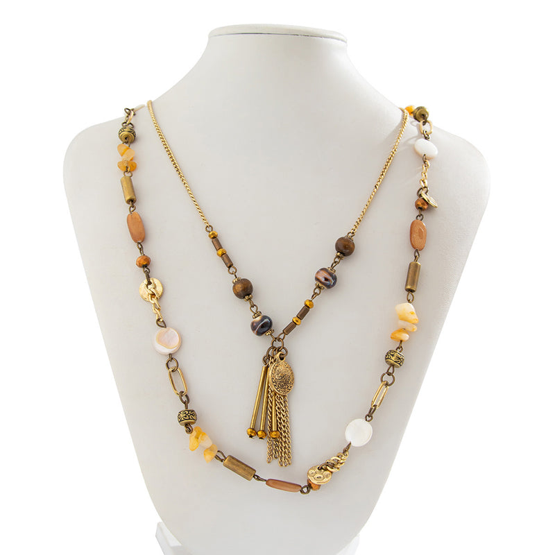 ✨ Collana bohemien di ispirazione vintage