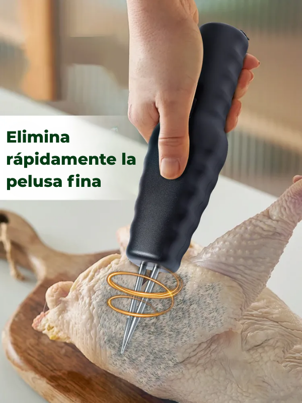 Máquina desplumadora eléctrica para pollos, patos y codornices