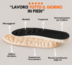 Plantari ortopedici con supporto dell’arco plantare — elevato assorbimento degli urti