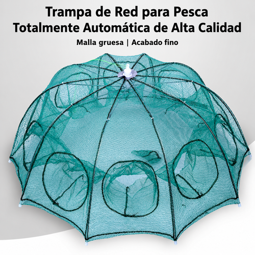 70% DE DESCUENTO | 🦐 ¡Captura peces sin esfuerzo con la mejor red de pesca automática!