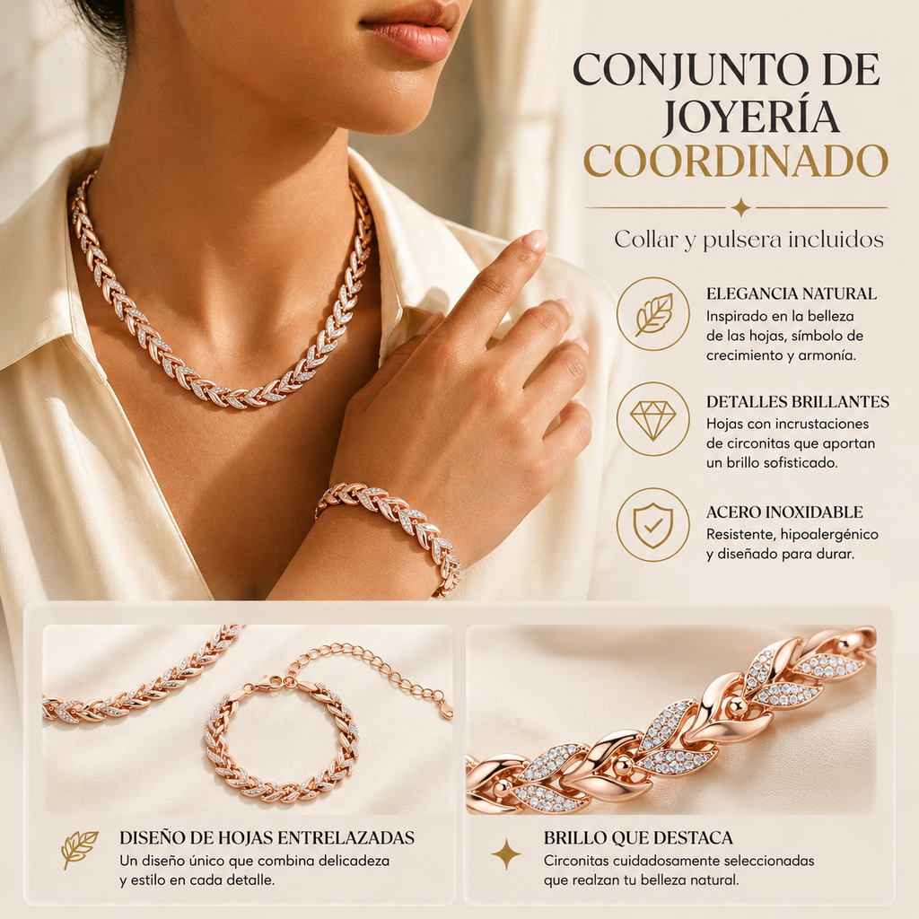 ✨ Set Foglie Brillanti