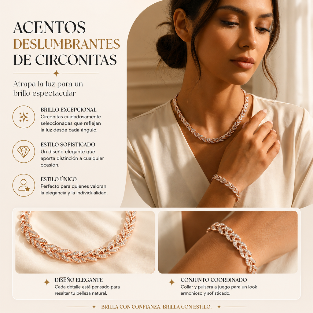 ✨ Set Foglie Brillanti
