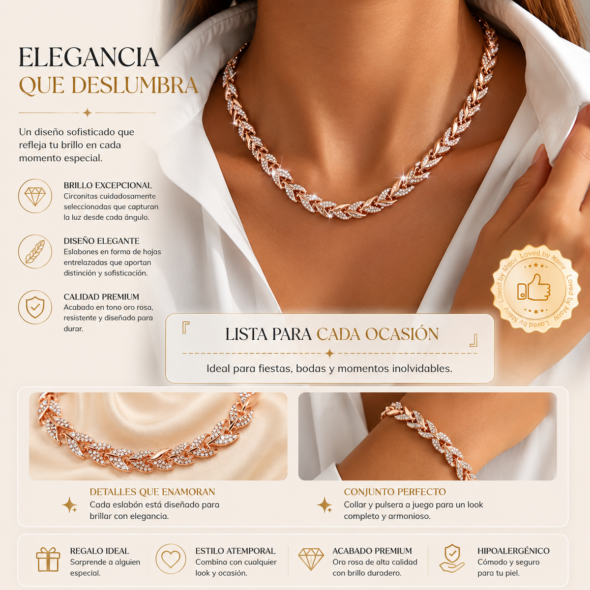 ✨ Set Foglie Brillanti
