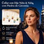 Collana con pendente a cuore e zirconia