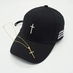 Cappellino da baseball con croce