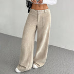 Pantaloni a gamba larga Premium