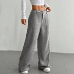 Pantaloni a gamba larga Premium