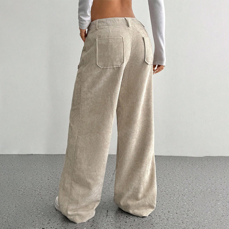 Pantaloni a gamba larga Premium