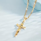 Collana crocifisso dorato ✝️