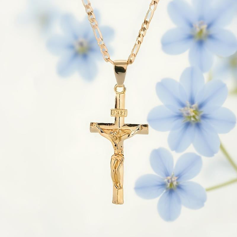Collana crocifisso dorato ✝️