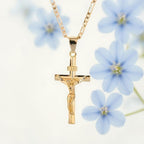 Collana crocifisso dorato ✝️