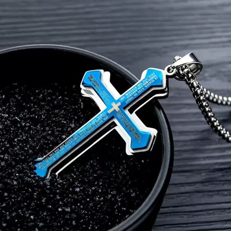 Collana Croce Padre Nostro