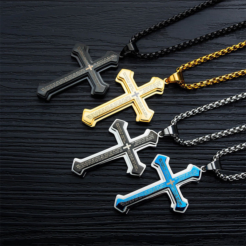 Collana Croce Padre Nostro