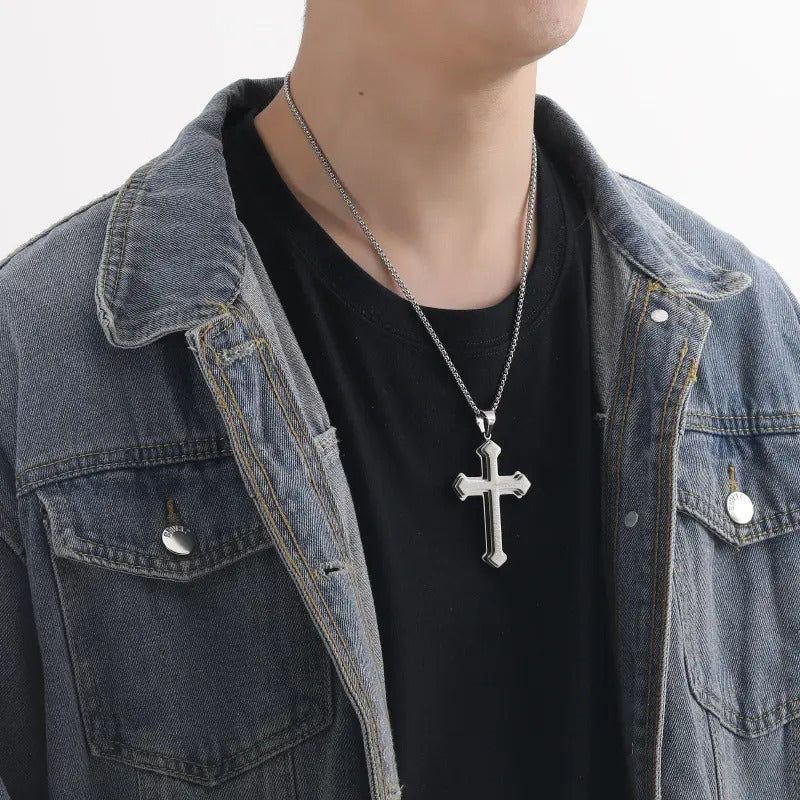 Collana Croce Padre Nostro