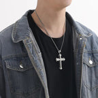 Collana Croce Padre Nostro