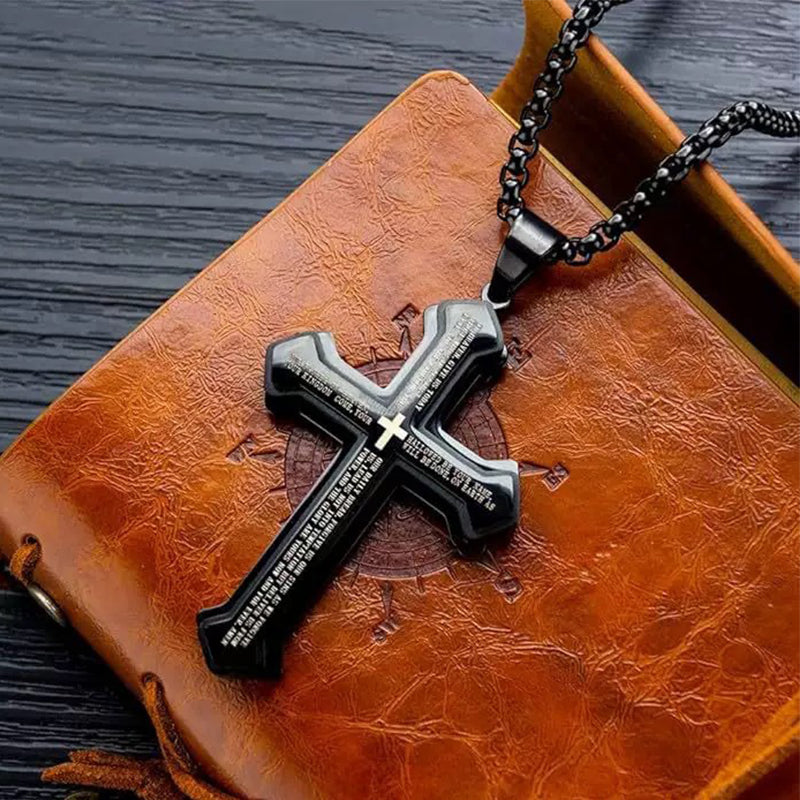 Collana Croce Padre Nostro